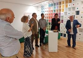 Luis García Montero en el Museo Miguel Hernández-Josefina Manresa.