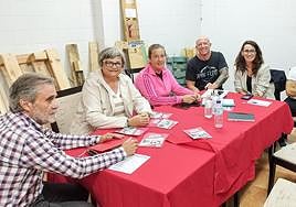 Reunión de Mateos y su equipo con vecinos de El Alquián.