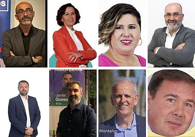 Salustiano Ureña (Partido Popular), Esther Carvajal (Partido Socialista Obrero Español), Lidia MilenaIzquierda (Unida Para la Gente), José Manuel Ocaña( Ciudadanos), David Navarro (Vox), Francisco Javier Quesada (Podemos Alianza Verde), Manuel Montalvo Cabrerizo (Albolote Avanza Ciudad), Andrés Soto (Agrupación de Electores Acude).