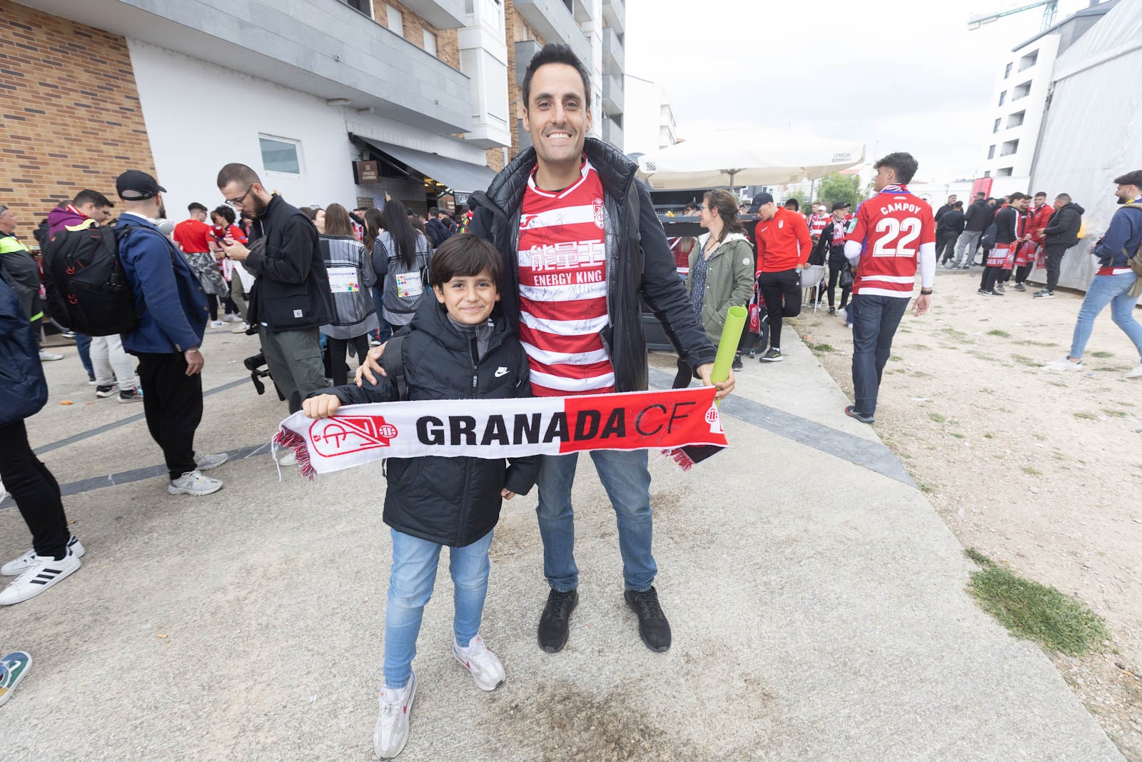 Encuéntrate en las calles de Miranda antes del partido del Granada