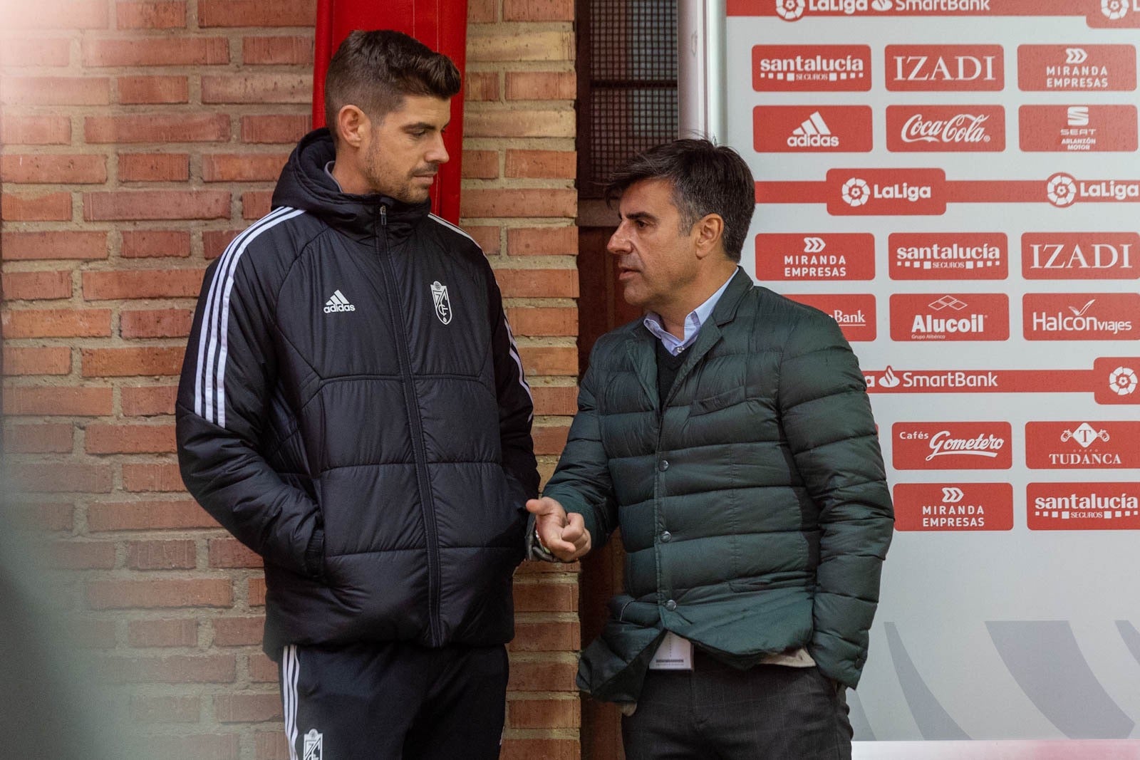 El partido entre Granada y Mirandés a pie de campo