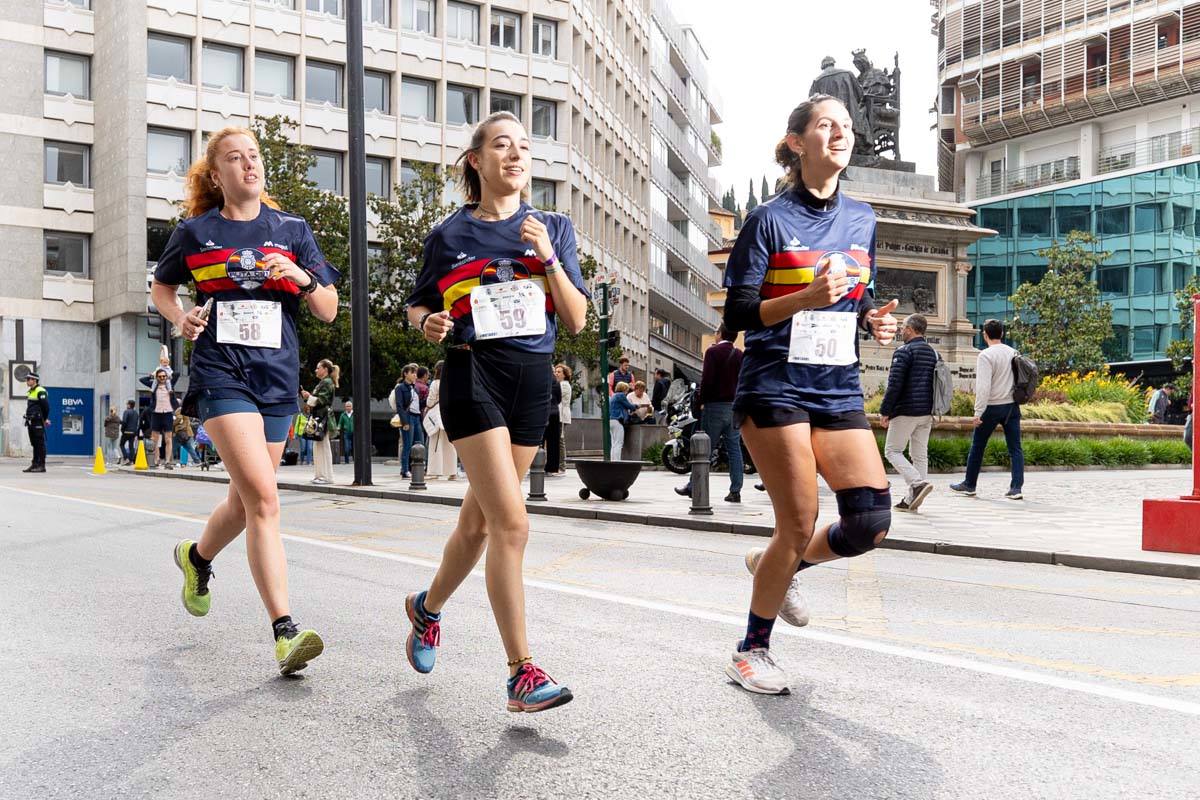 Encuéntrate en la carrera solidaria Ruta 091 de la Policía en Granada