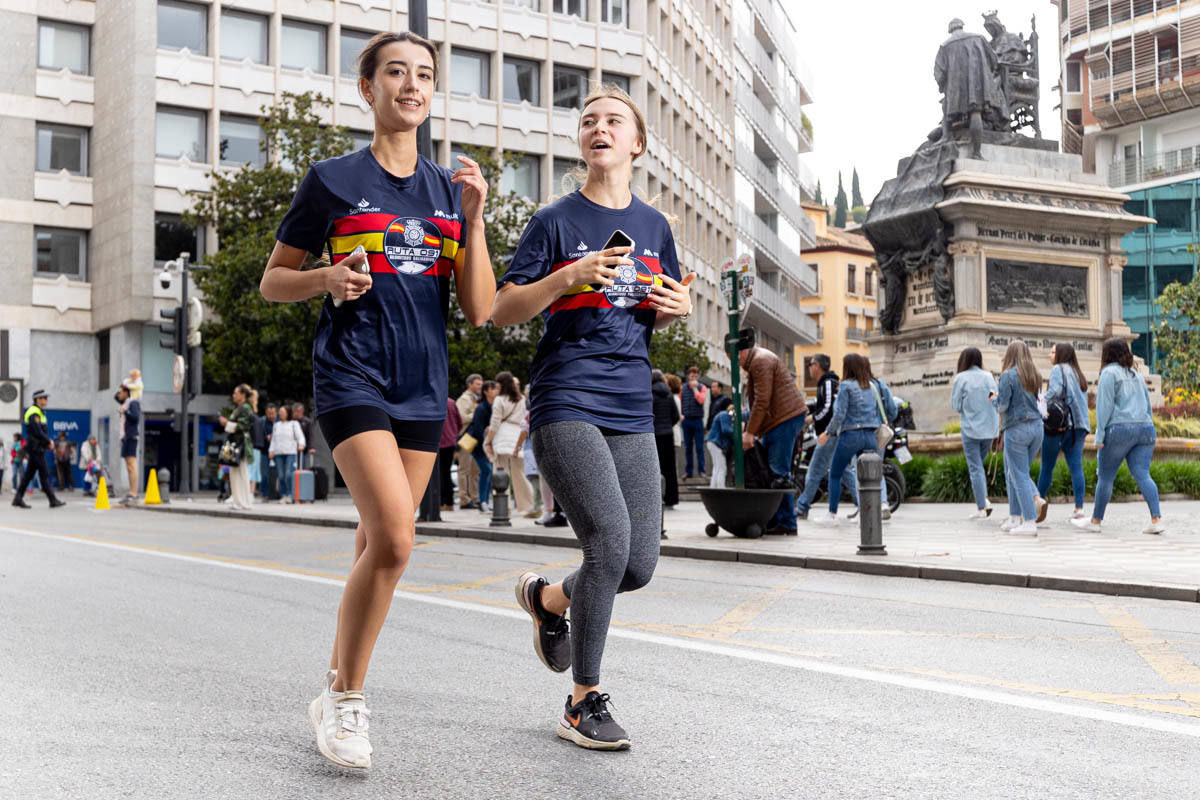 Encuéntrate en la carrera solidaria Ruta 091 de la Policía en Granada