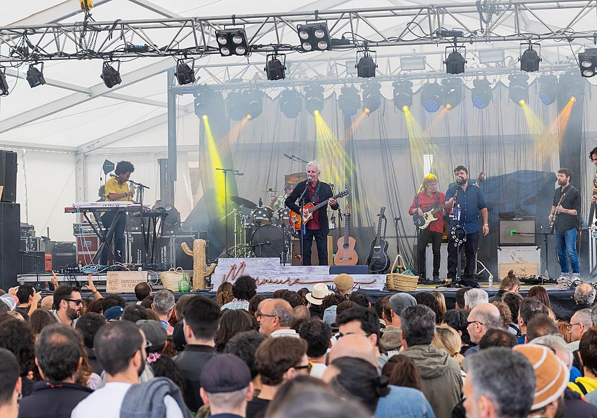 Concierto de Kiko Veneno, en el marco del festival.