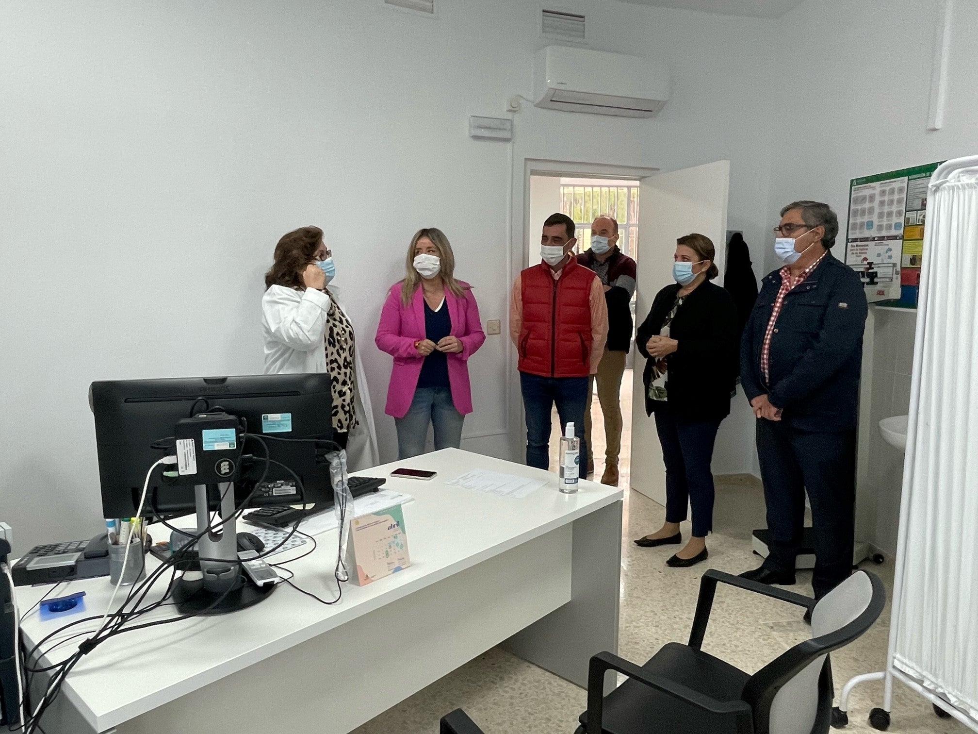 Imagen del interior del consultorio de Higuera de Calatrava.