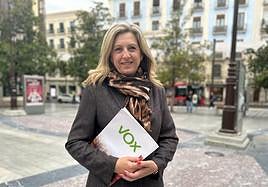 Beatriz Sánchez Agustino, candidata de VOX a la alcaldía de Granada