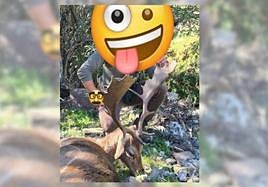 Atrapan a un cazador furtivo por subir fotos a las redes sociales