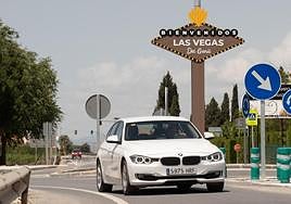 La bienvenida a Las Vegas... del Genil, en Granada.