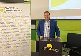 José Manuel Espejo en la asamblea general.