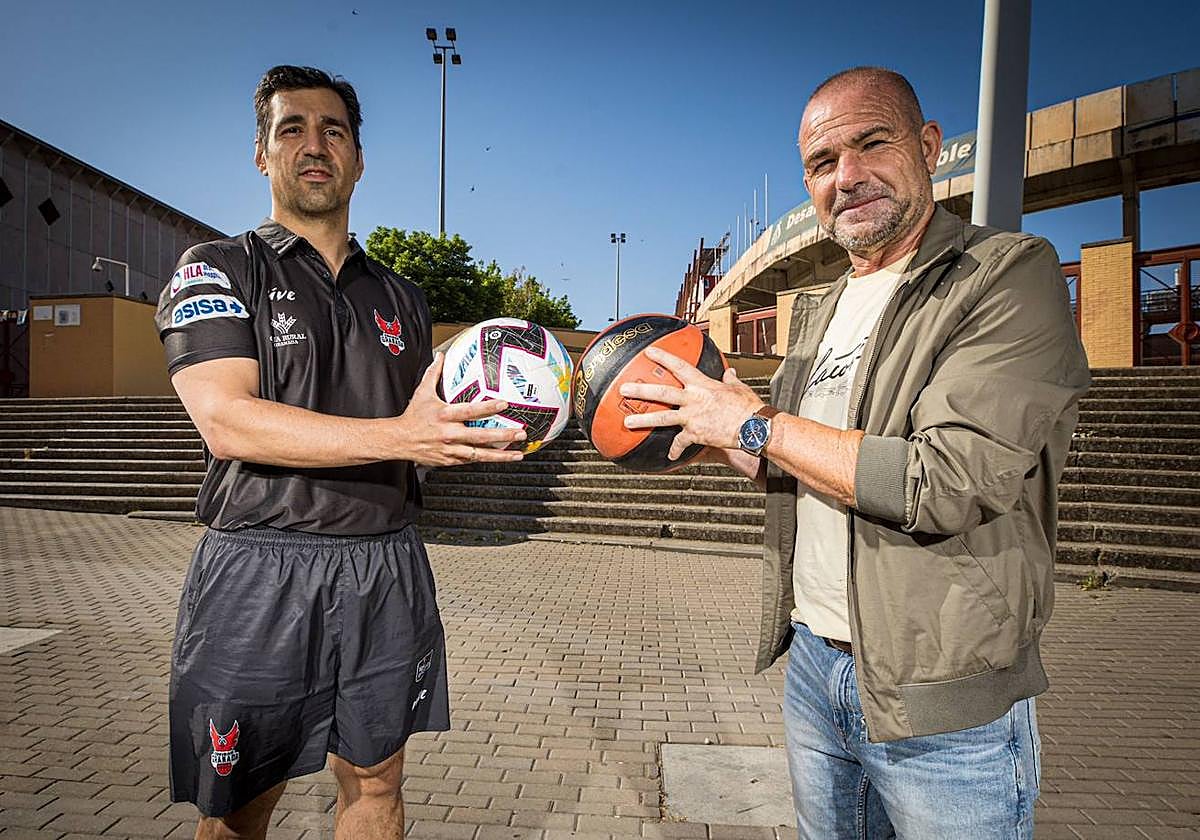 Pablo Pin y Paco López, reunidos por IDEAL hace dos semanas.