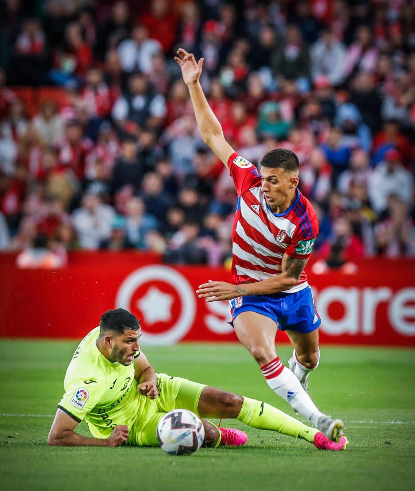 Las imágenes del Granada-Leganés a pie de campo