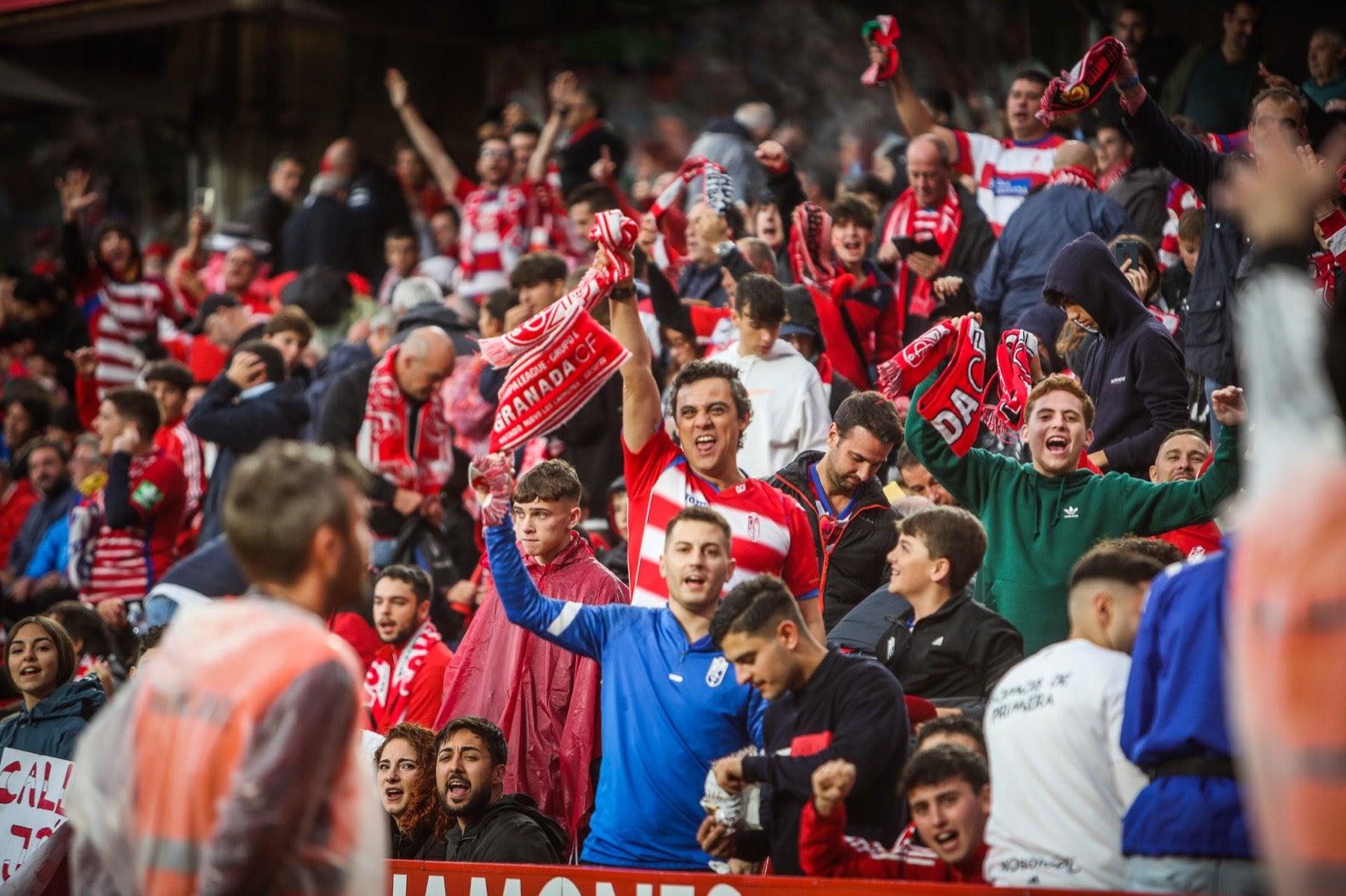 Las imágenes del Granada-Leganés a pie de campo