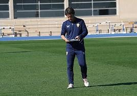 Rubi tiene clara la trascendencia del partido de mañana ante el Valladolid.