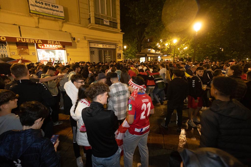 Las imágenes de la celebración en la Fuente de las Batallas