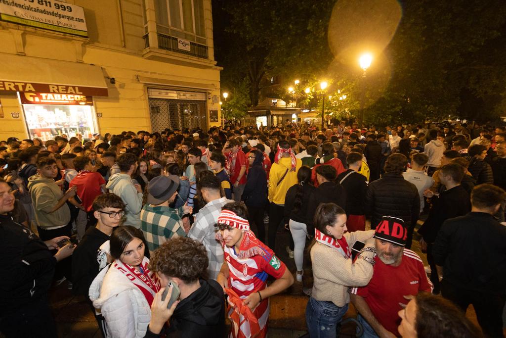 Las imágenes de la celebración en la Fuente de las Batallas