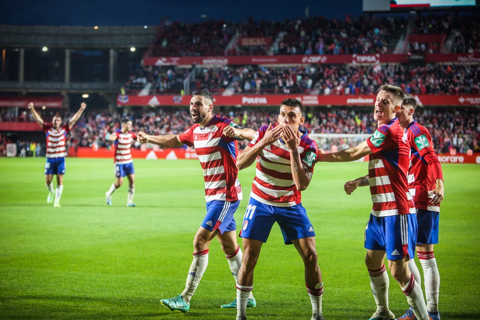 Las imágenes del Granada-Leganés a pie de campo