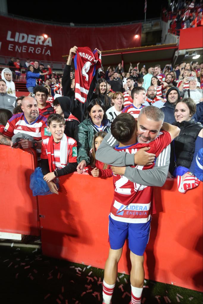 Las imágenes del Granada-Leganés a pie de campo