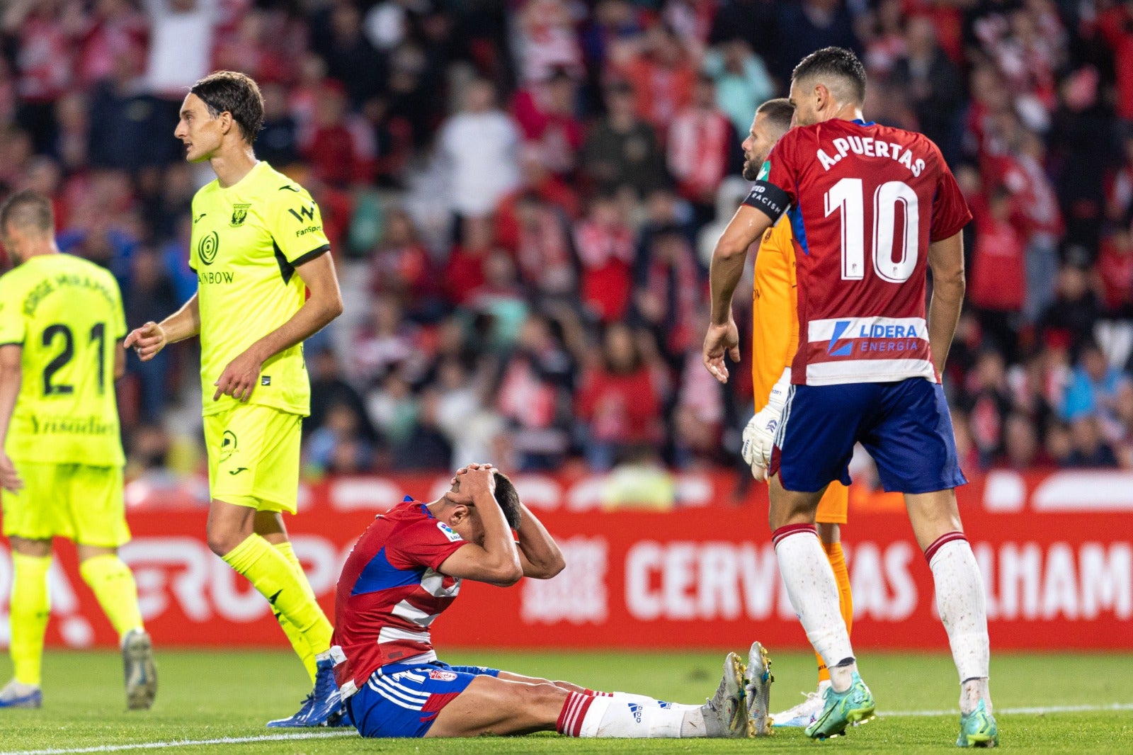 Las imágenes del Granada-Leganés a pie de campo