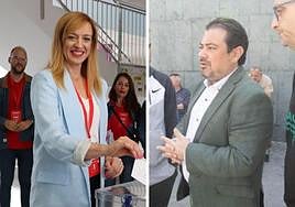 Berta Linares (PSOE y Julio Pérez (PP))