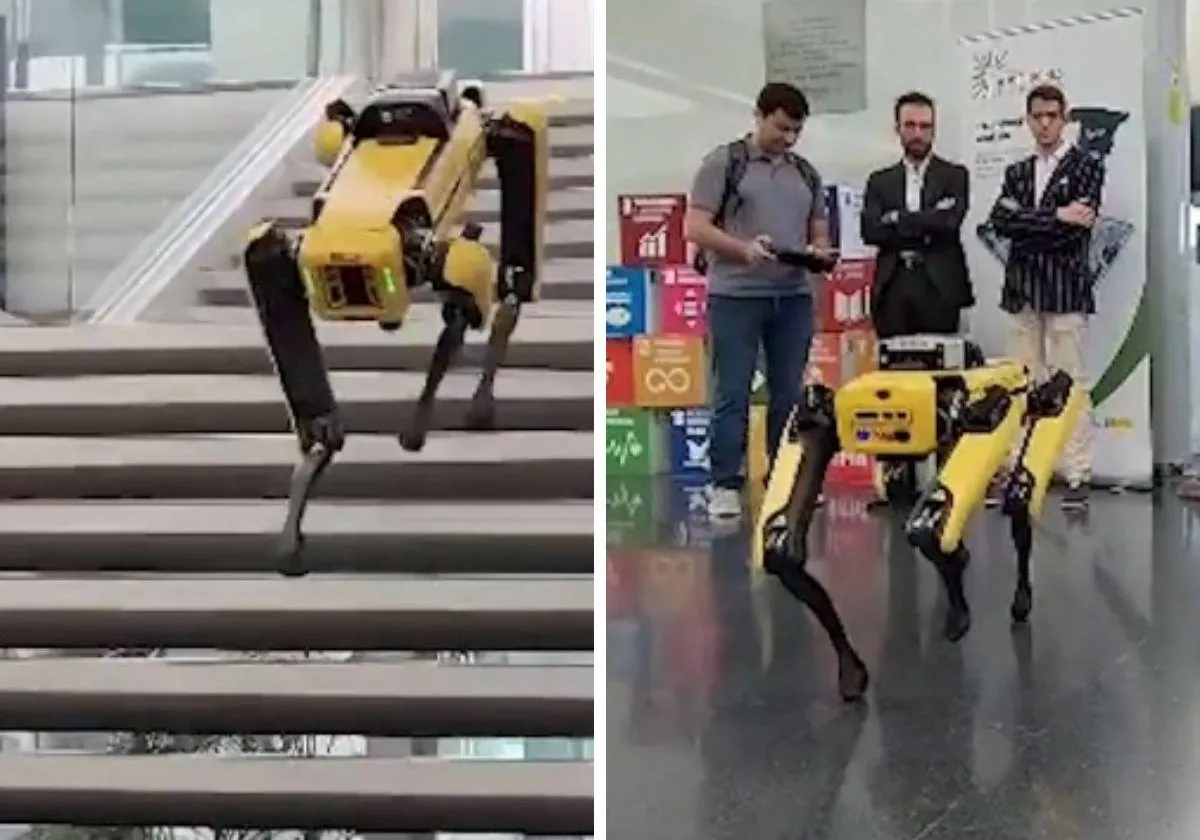 Acelerador en Granada: Spot, el 'perro robot' que trabajará en el