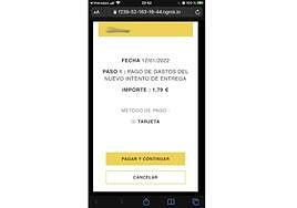 SMS de estafa del que avisa Unicaja.