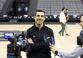 Pablo Pin, feliz con la temporada del Covirán y sus once campañas al frente del equipo granadino.