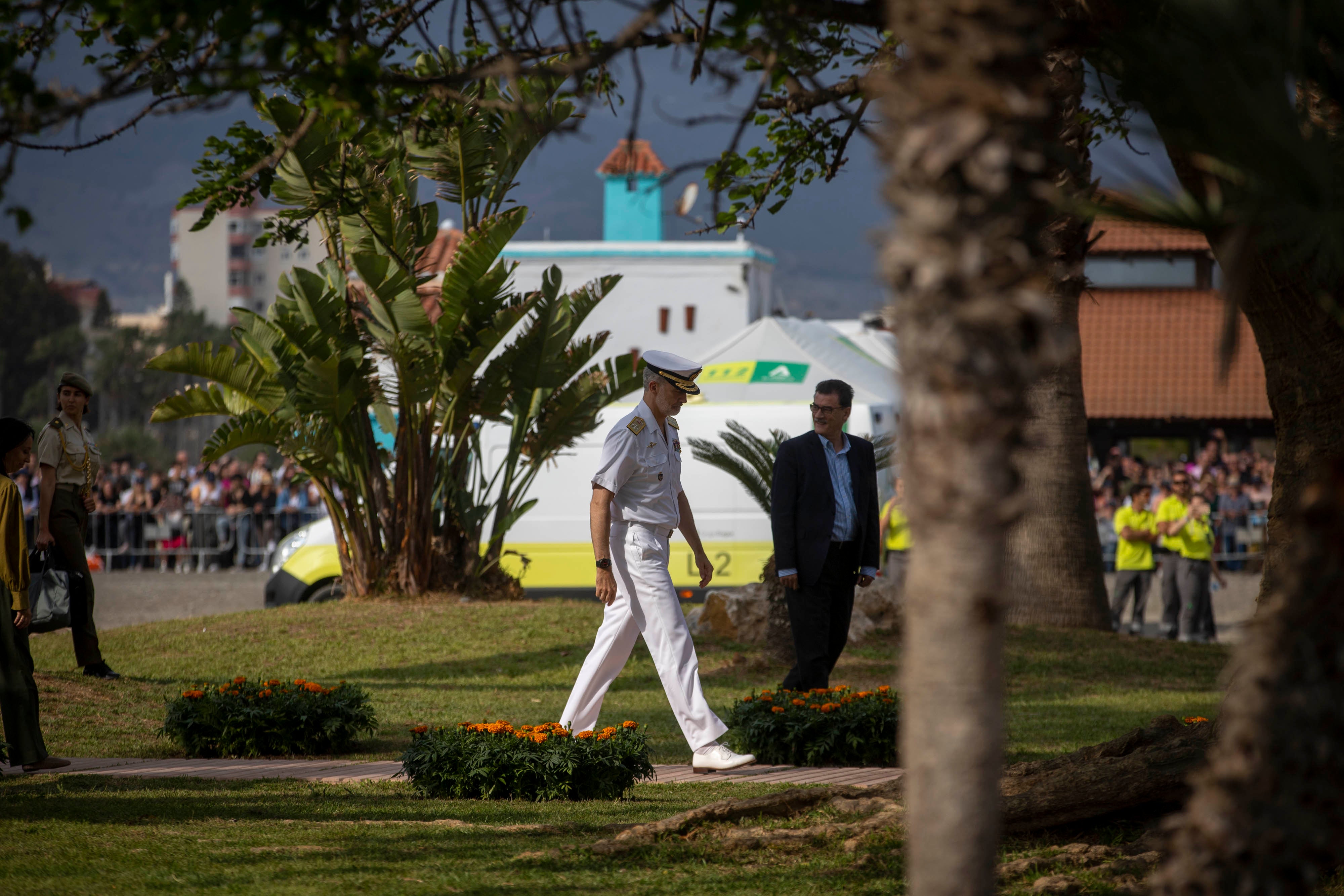 Las imágenes de la Armada en Motril con la presencia de Rey Felipe VI