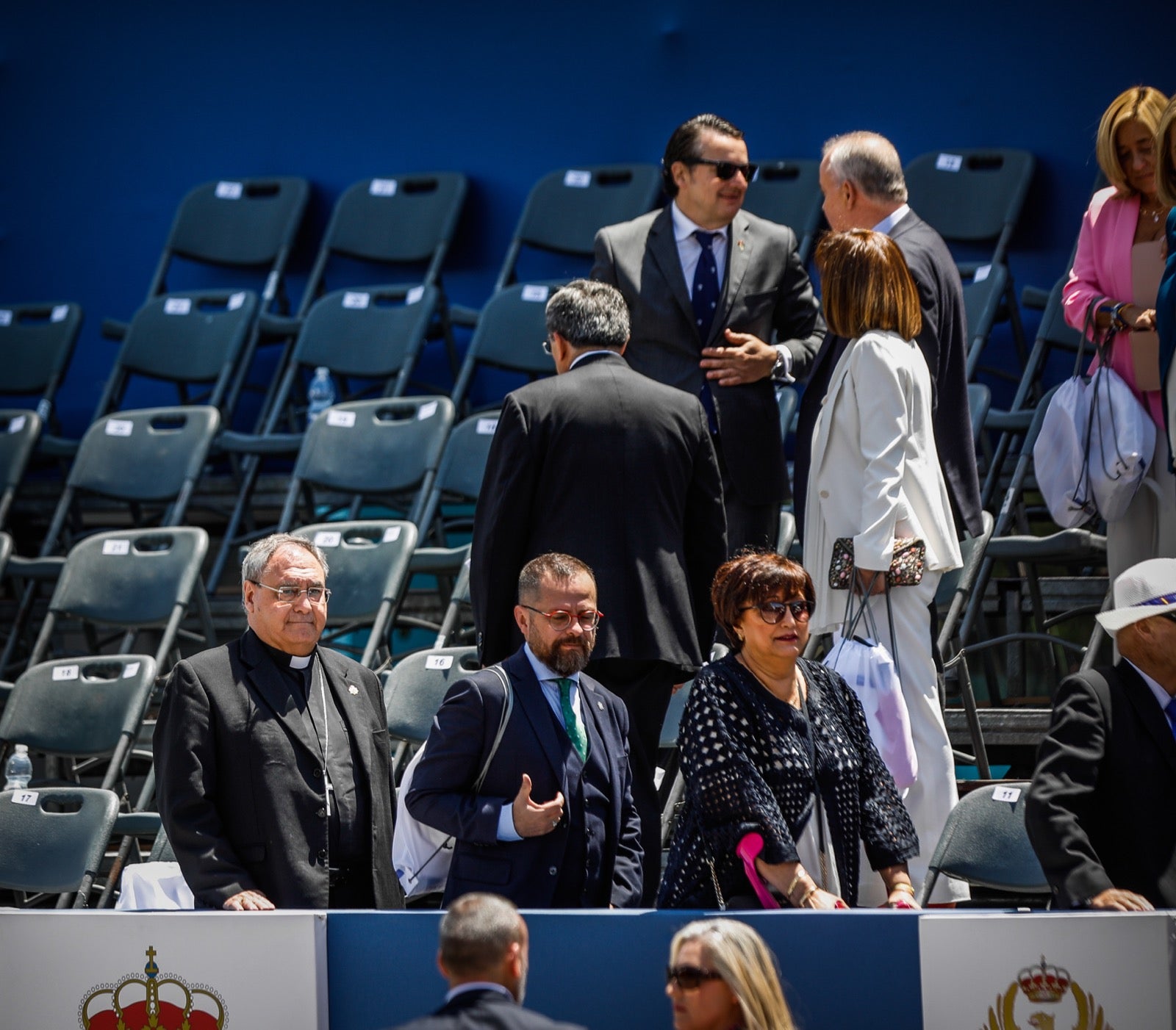 Las imágenes del desfile de las Fuerzas Armadas desde dentro y a vista de pájaro