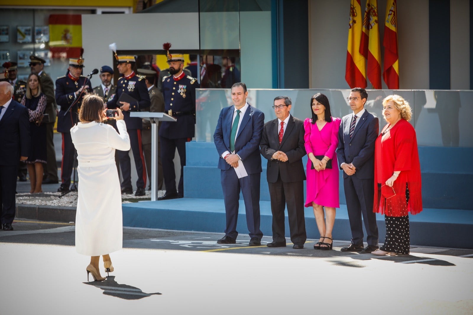 Las imágenes del desfile de las Fuerzas Armadas desde dentro y a vista de pájaro