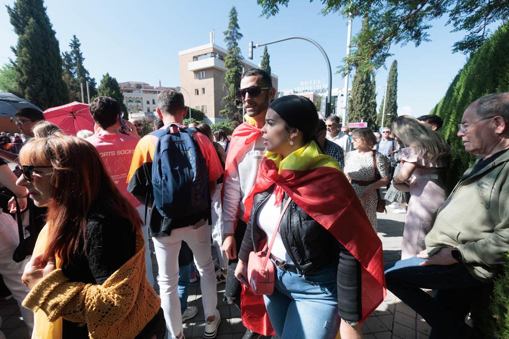 Las imágenes de los granadinos disfrutando del desfile de las Fuerzas Armadas