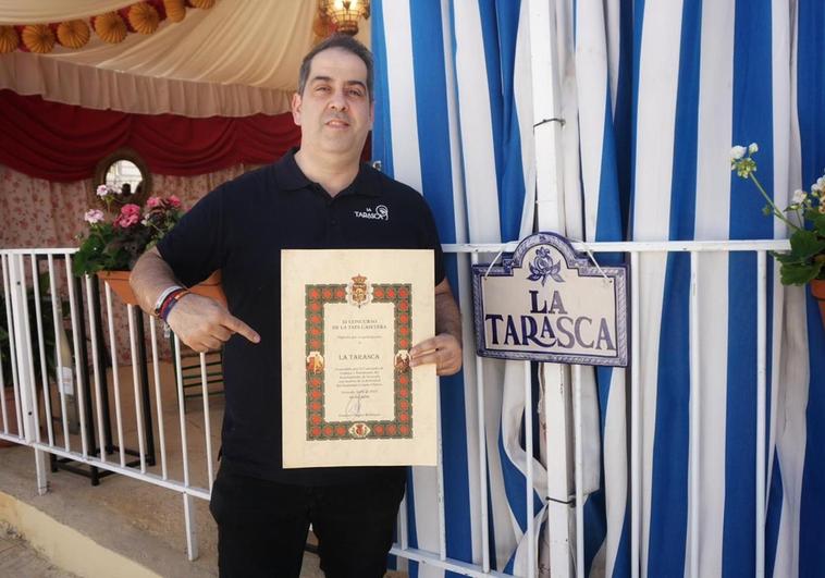 El ganador del concurso de tapas caseteras de la Feria del Corpus.