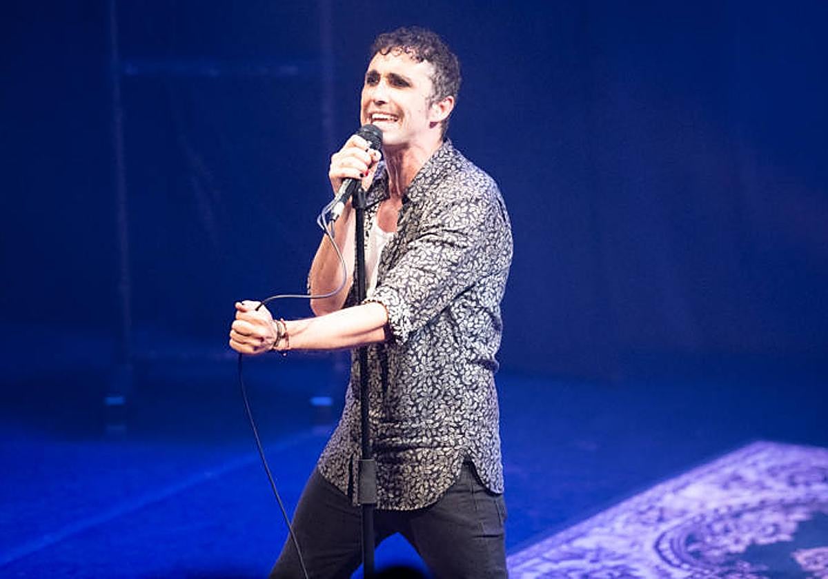 Canco Rodríguez, en un momento del espectáculo.