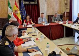 Reunión de coordinación por laOPE en la Subdelegación del Gobierno de Almería.