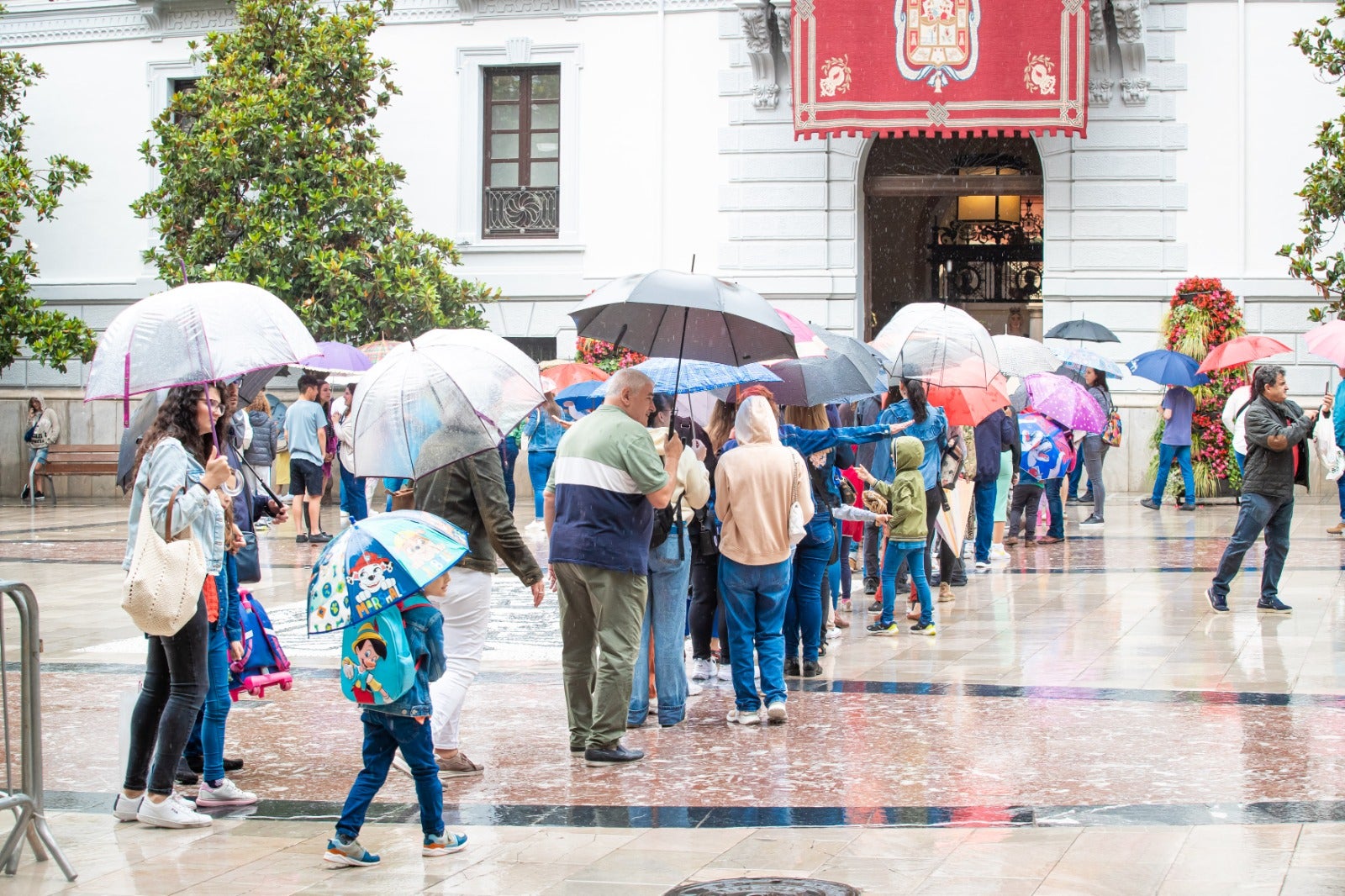 Las imágenes de los granadinos visitando a la Tarasca