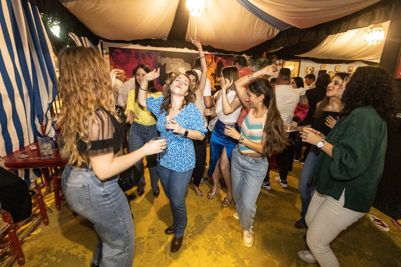 La noche en el Ferial, en imágenes