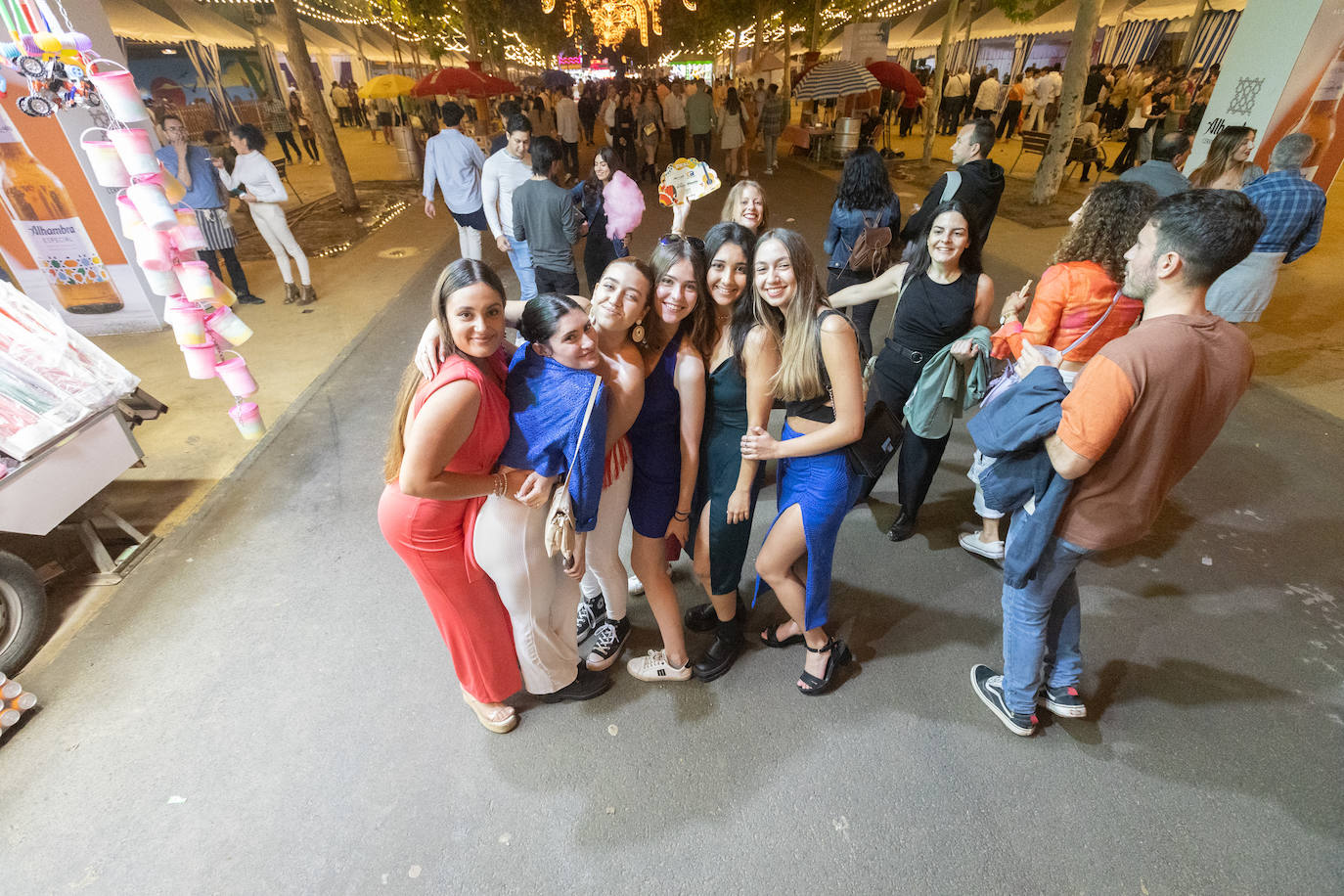 La noche en el Ferial, en imágenes