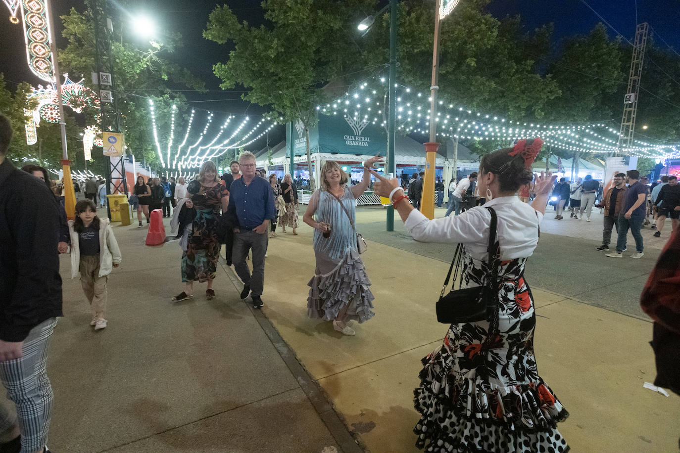 La noche en el Ferial, en imágenes