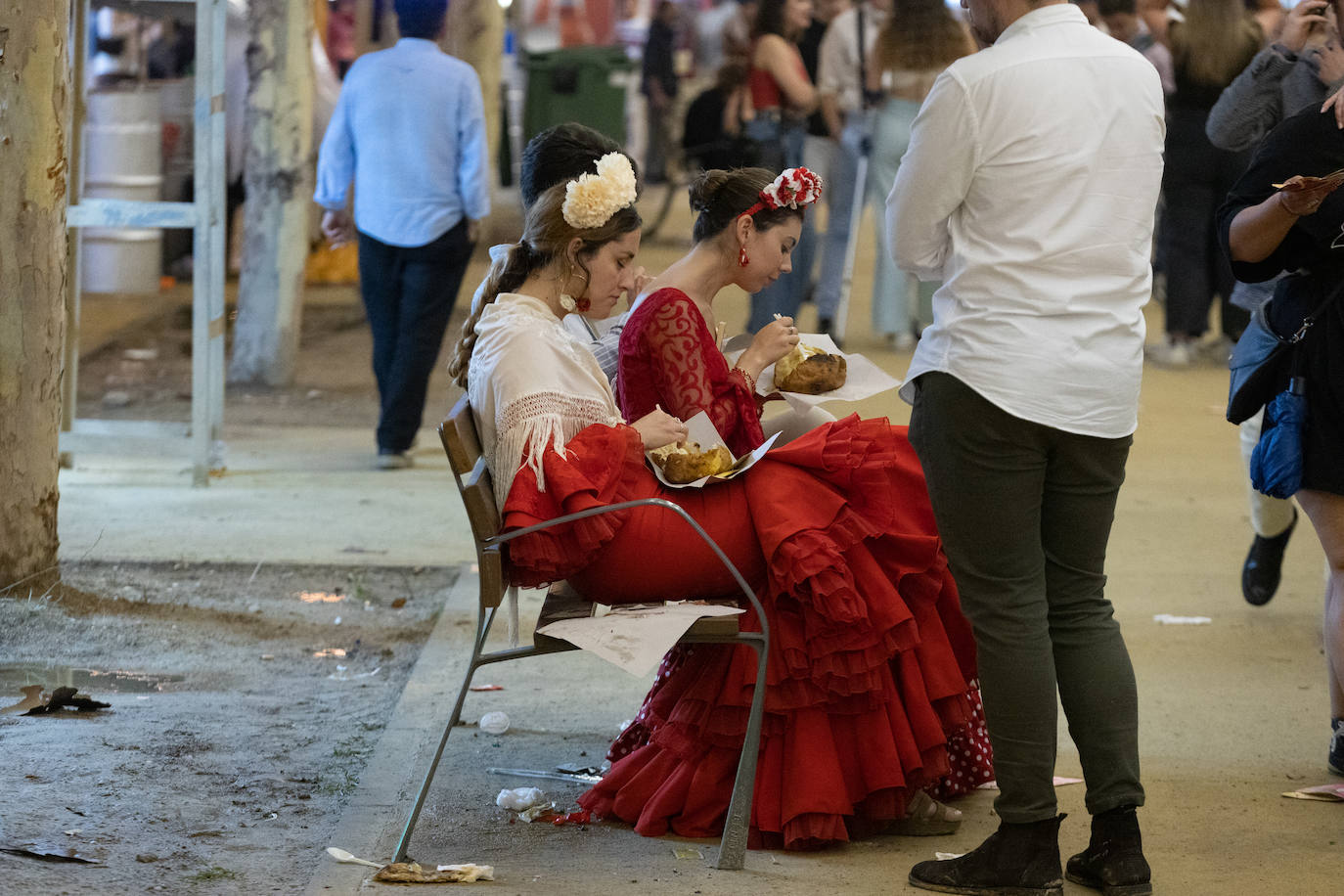 La noche en el Ferial, en imágenes