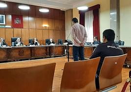 Juicio en la sala de vistas de la Audiencia Provincial de Jaén.