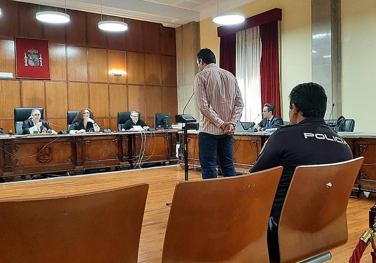 Juicio en la sala de vistas de la Audiencia Provincial de Jaén.