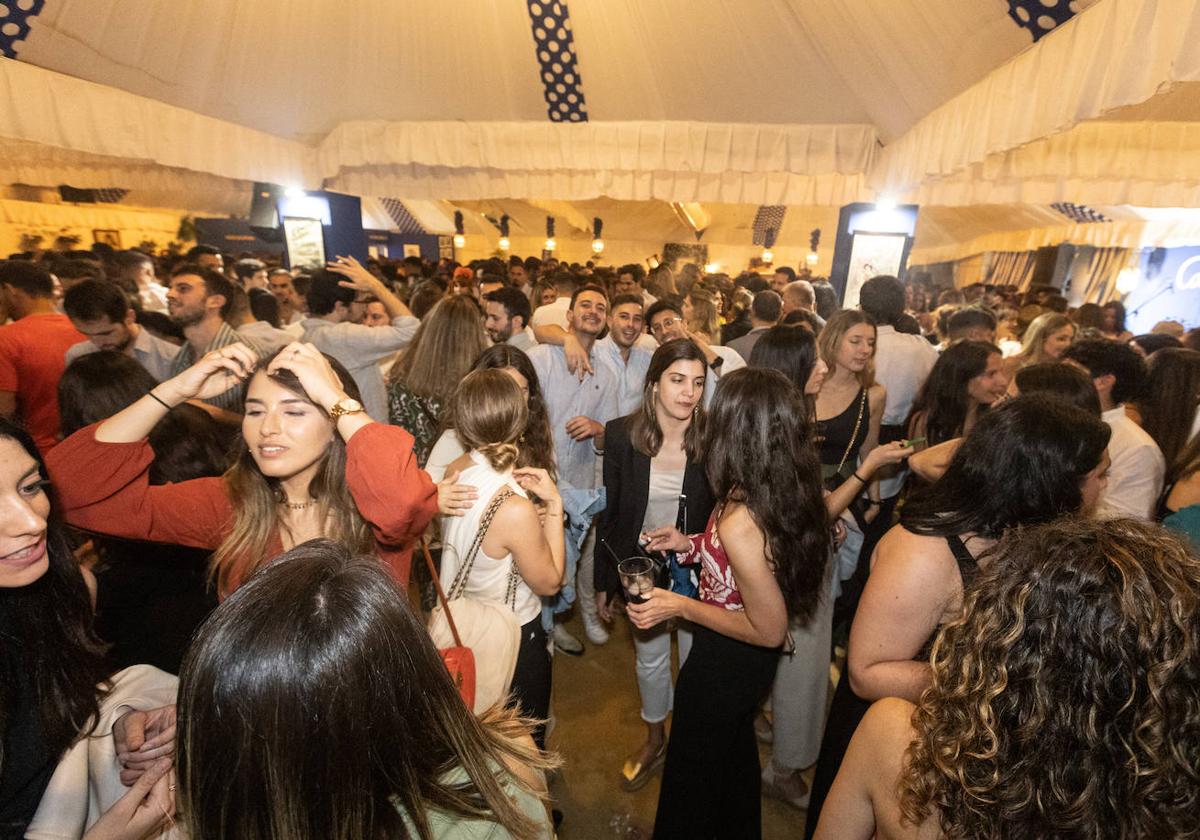 La noche en el Ferial, en imágenes