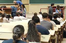 Primeros exámenes de Selectividad este martes.