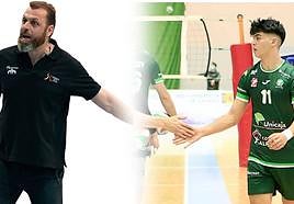 Carlos Carreño, técnico blanquiverde, pasa el testigo a su hijo Marco en Unicaja.