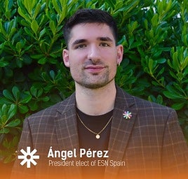 Ángel Pérez, estudiante de la UGR, nuevo presidente de la Asociación Erasmus Student Network España.