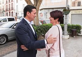 Javier Aureliano García y Antonia Urrutia.