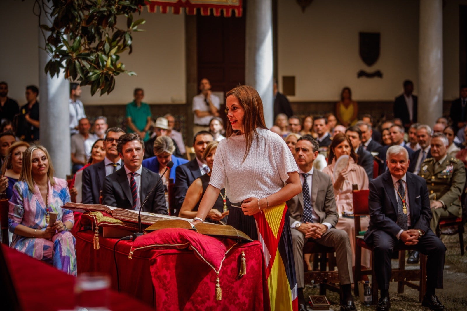 La investidura de Marifrán Carazo, desde dentro del Ayuntamiento