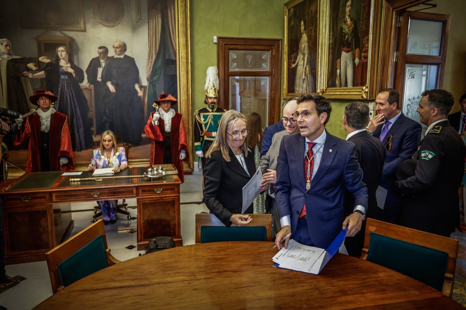 La investidura de Marifrán Carazo, desde dentro del Ayuntamiento