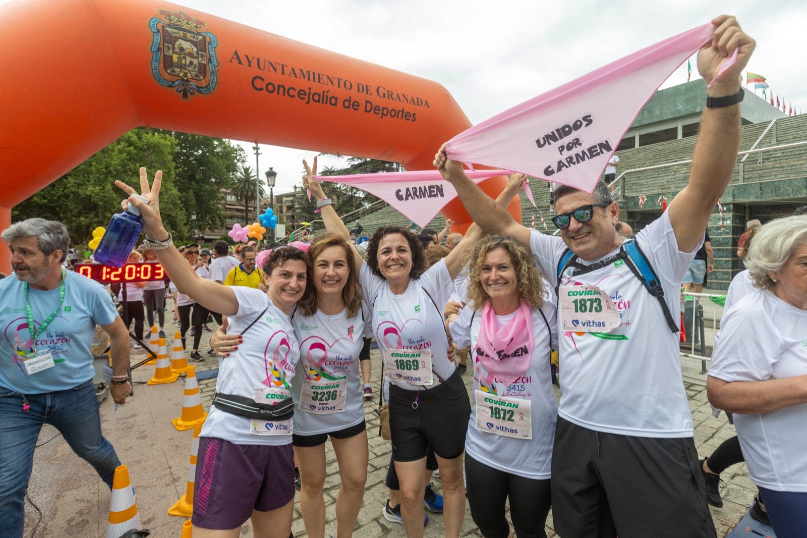 Granada marcha contra el cáncer