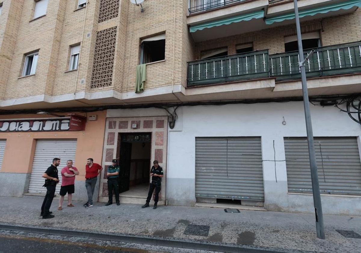 Vivienda afectada por la explosión en Maracena