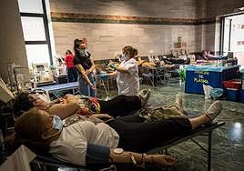 Una gran donación de sangre en Granada siete años después